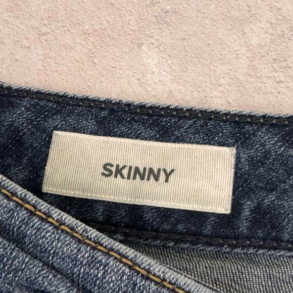 Torrid Jeans Women's 18R Skinny Ankle High-Rise Plus Size Medium Wash Blue Denim - Picture 5 of 12